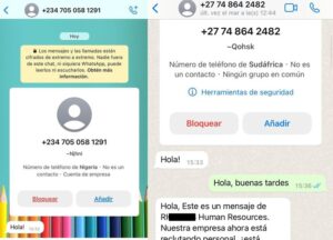 Estafas internacionales en WhatsApp: la lista completa de prefijos a los que nunca hay que responder