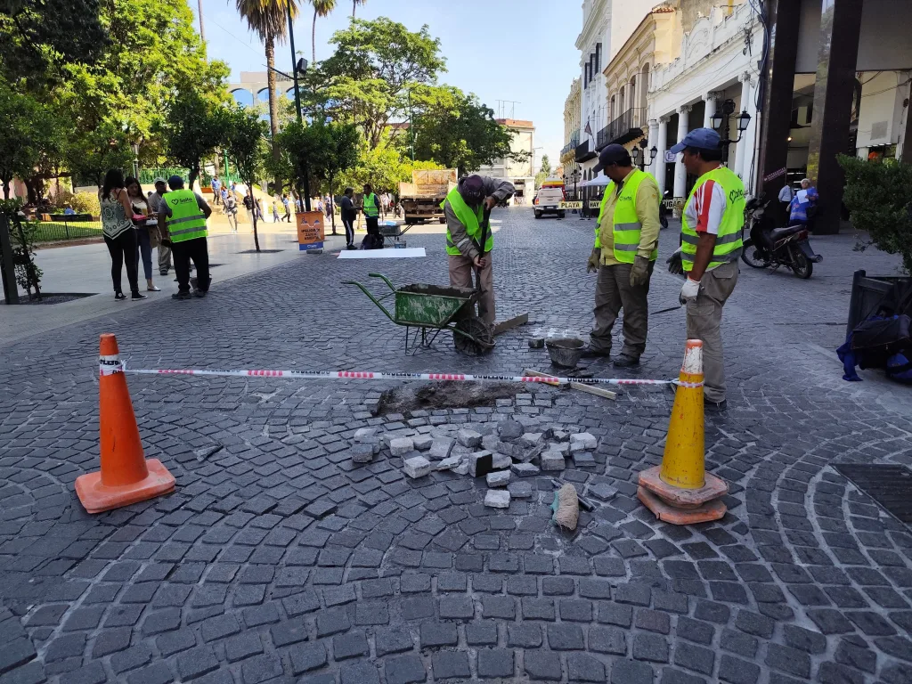 Arreglos plaza 9 de julio