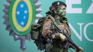 Soldado brasileña