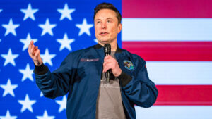 Elon Musk bandera EEUU