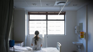 Mujer hospital